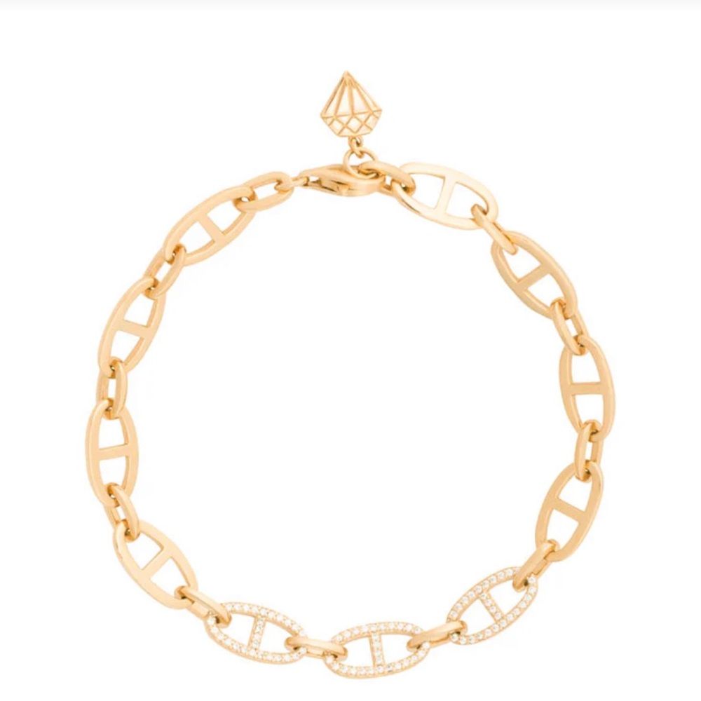 Wanderlust + Co Multi Link Anchor Chain Bracelet